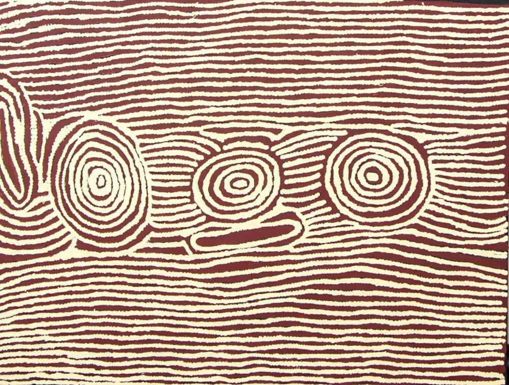 Nanyuma Napangardi comparable auction result: nanyuma napangardi rock hole