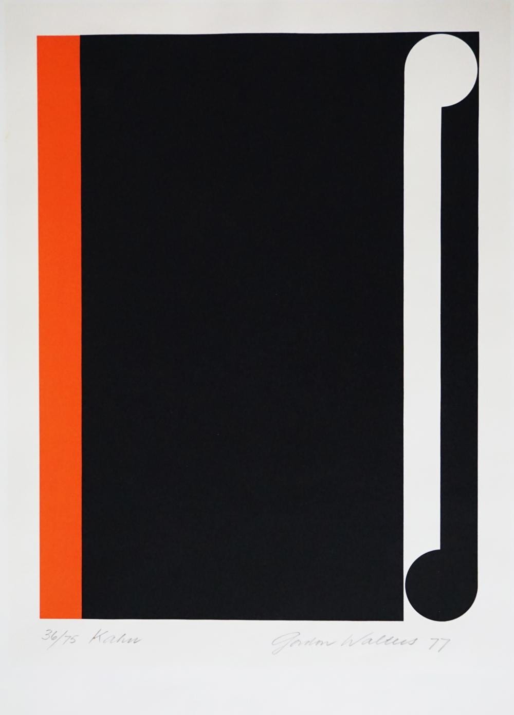 Gordon Walters comparable auction result: gordon walters 1919 95 kahu