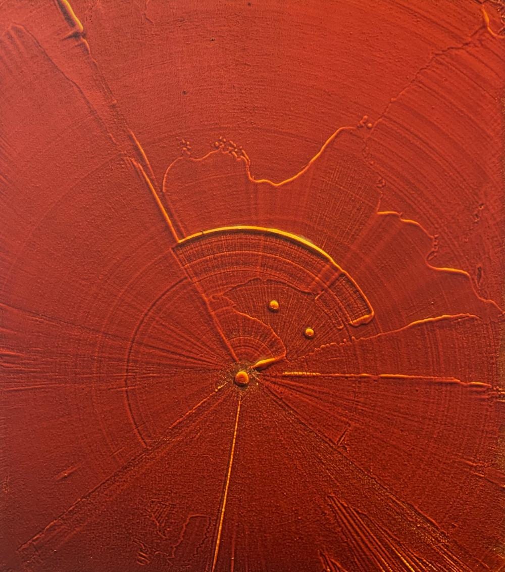 Mervyn Williams comparable auction result: mervyn williams b 1940 red sensor