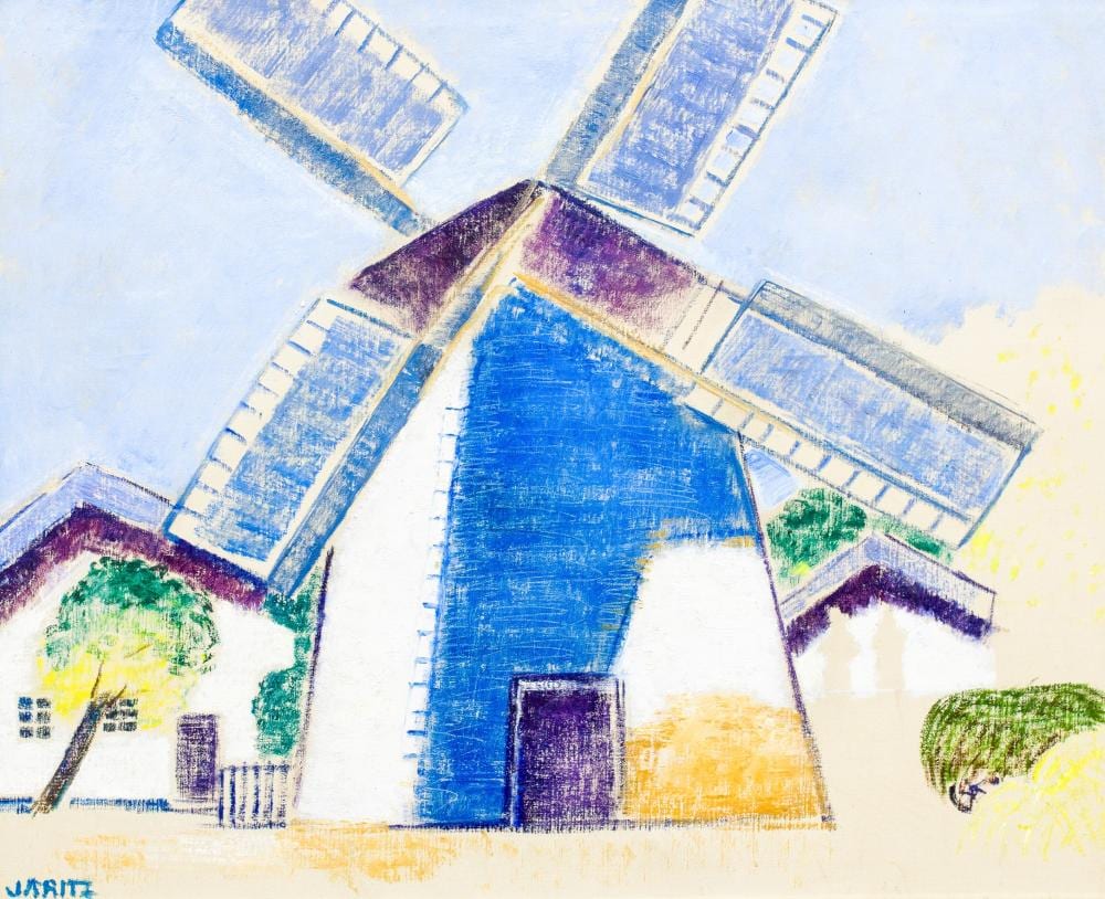 j zsa j ritz windmill · Bodo Gallery and Auction House · 2019-12-10 Józsa Jaritz comparable auction result: j zsa j ritz windmill