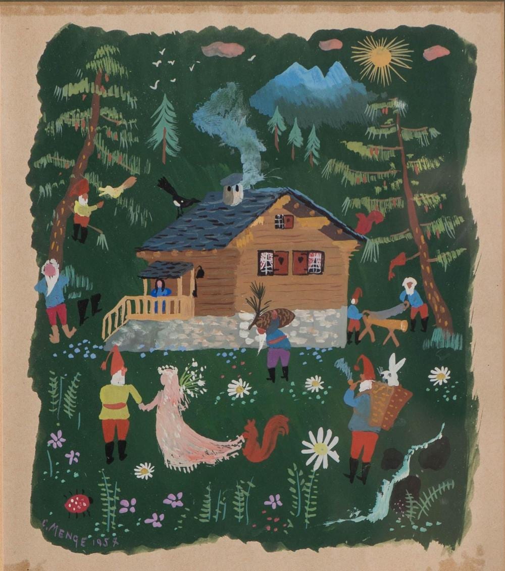 Charles Menge comparable auction result: charles menge 1920 2009 sc ne au chalet