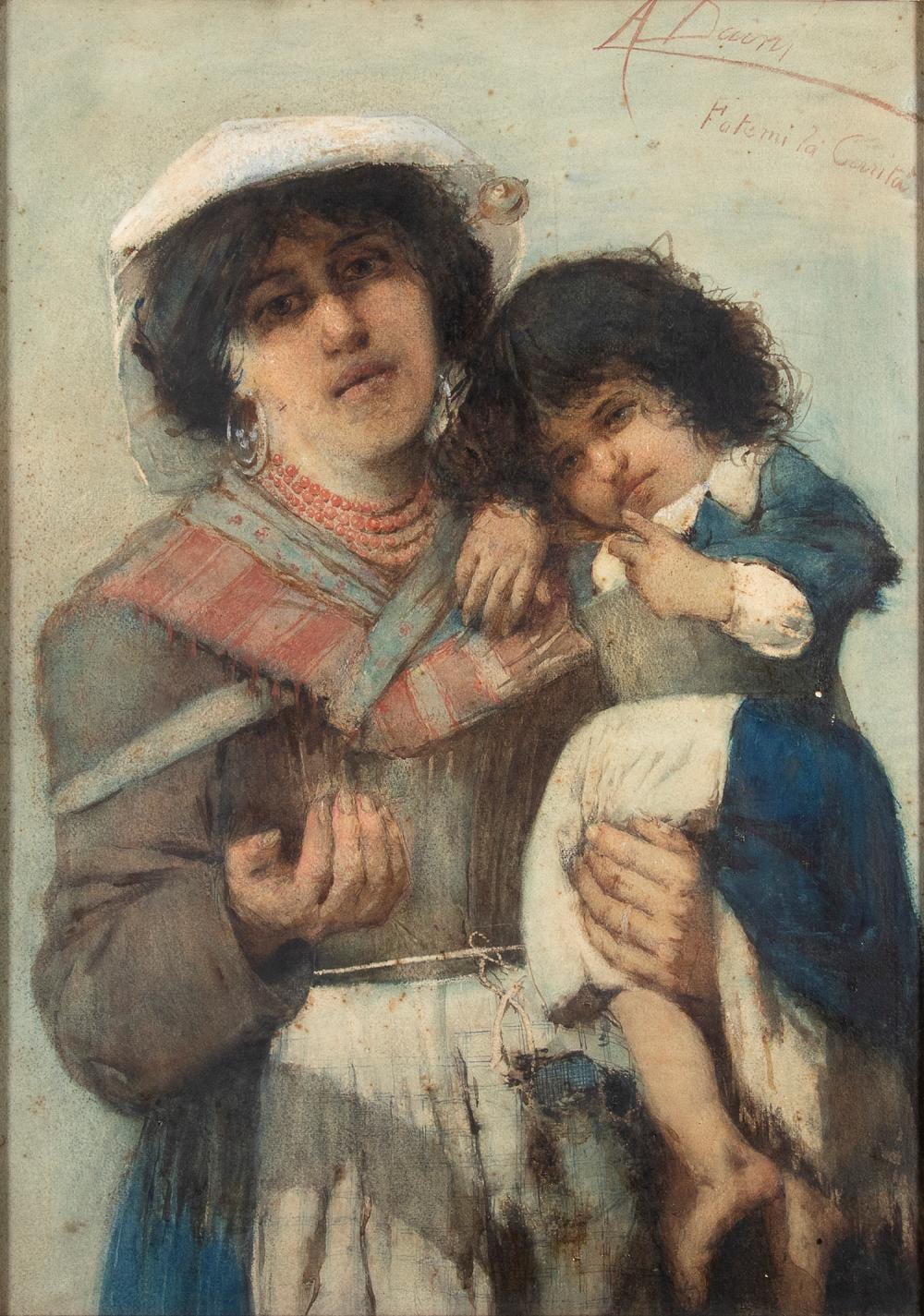 Augusto Daini comparable auction result: give me charity