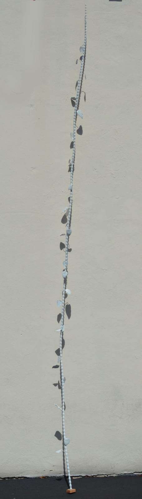 peter coffin california born 1972 bean stock painted white metal 161 inches tall breaks down with threaded ends into small parts for easy transportation and set up · Bill Hood & Sons Arts & Antiques Auctions · 2019-12-02 Peter Coffin comparable auction result: peter coffin california born 1972 bean stock painted white metal 161 inches tall breaks down with threaded ends into small parts for easy transportation and set up