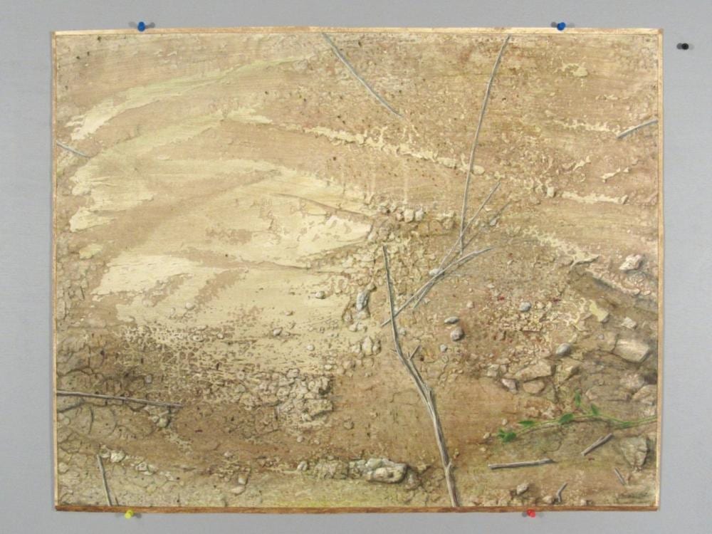 Gibbs Milliken comparable auction result: gibbs milliken american 1935 2007 mixed media