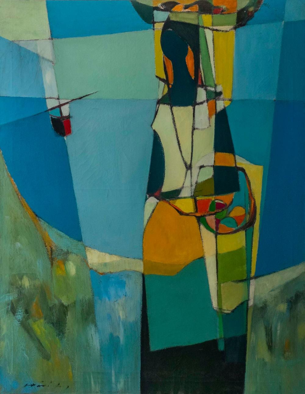 Alberto Dávila comparable auction result: alberto davila peruvian 1912 1988