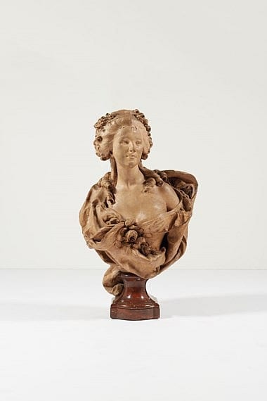 Gustave Deloye comparable auction result: jean baptiste gustave deloye 1838 1899 france xixe siecle buste en terre cuite representant une jeune femme h 96 cm 37 in