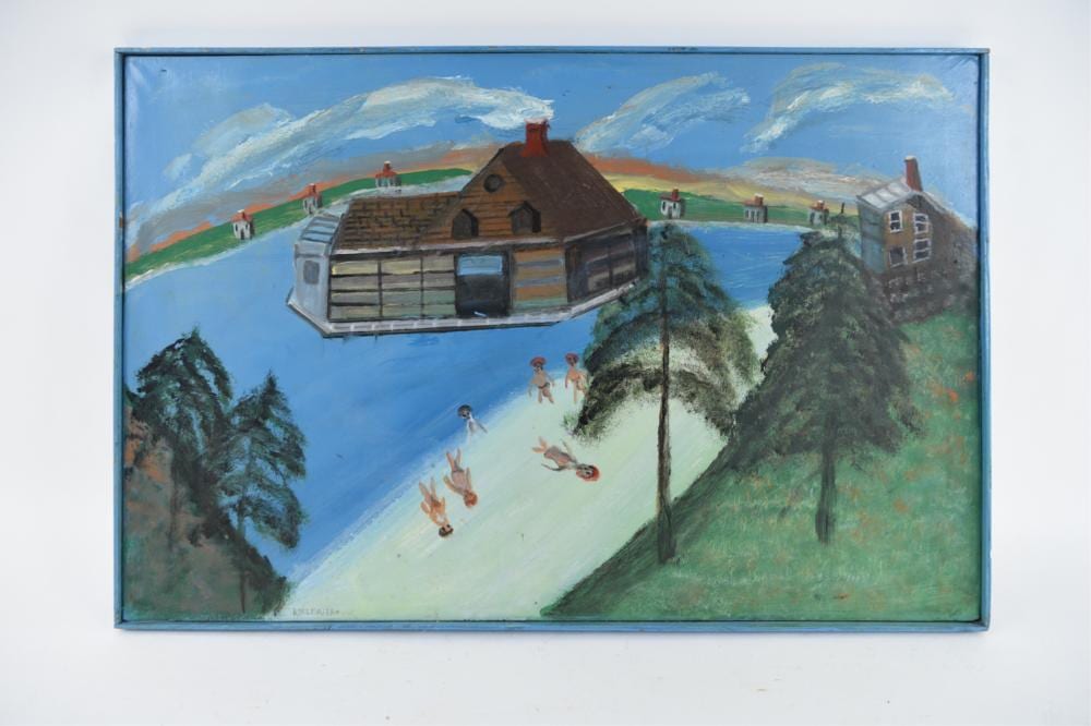 Bruno del Favero comparable auction result: bruno del favero 1910 1995 oil canvas
