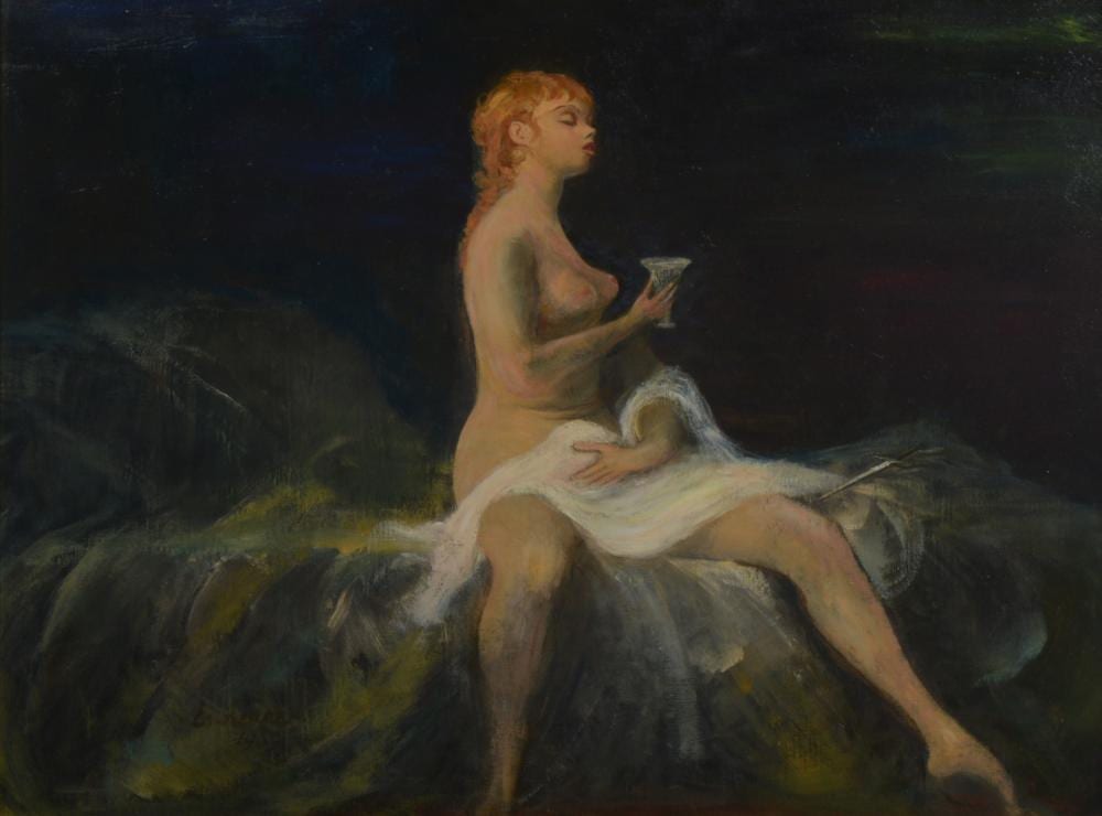 Alfred Kingsley Lawrence comparable auction result: alfred kingsley lawrence romeo and juliet juliet s demise