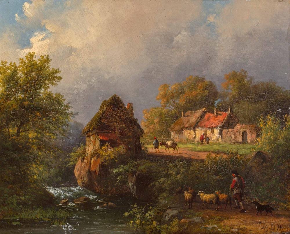 Alexander Joseph Daiwaille comparable auction result: alexander joseph daiwaille amsterdam 1818 1888 brussel