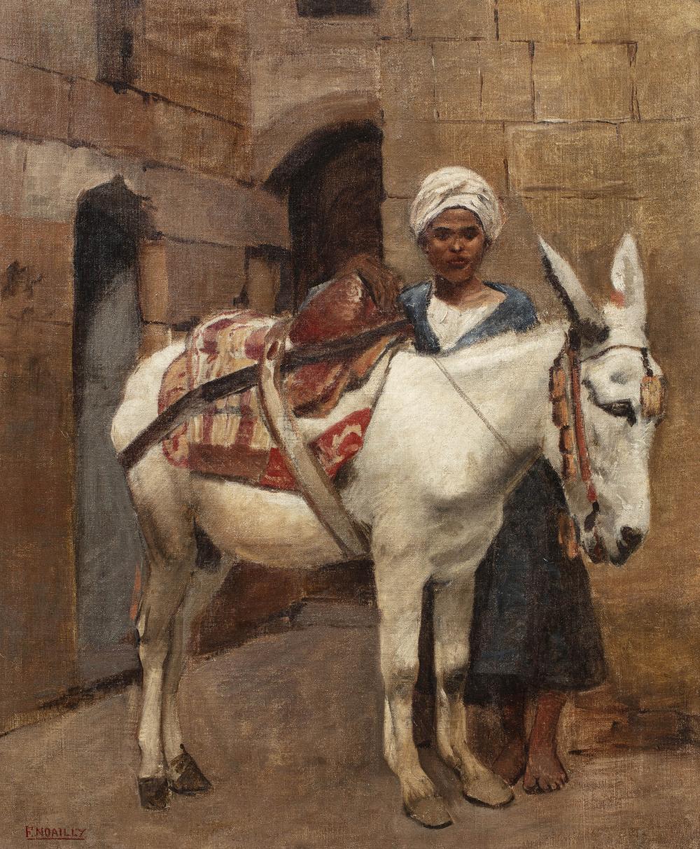 Francisque Noailly comparable auction result: francisque noailly marseille 1855 alger 1942 jeune muletier