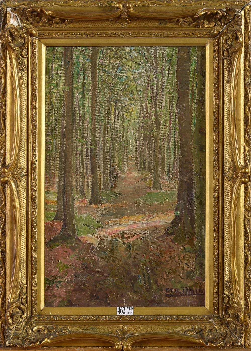 tableaux · Vanderkindere · 2019-12-11 Marie Antoinette Marcotte comparable auction result: tableaux
