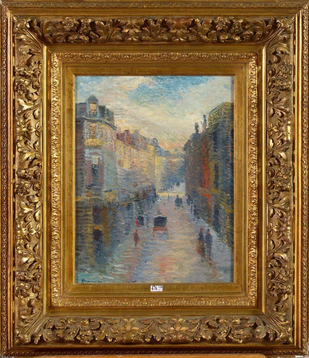 Léon Dardenne comparable auction result: tableaux