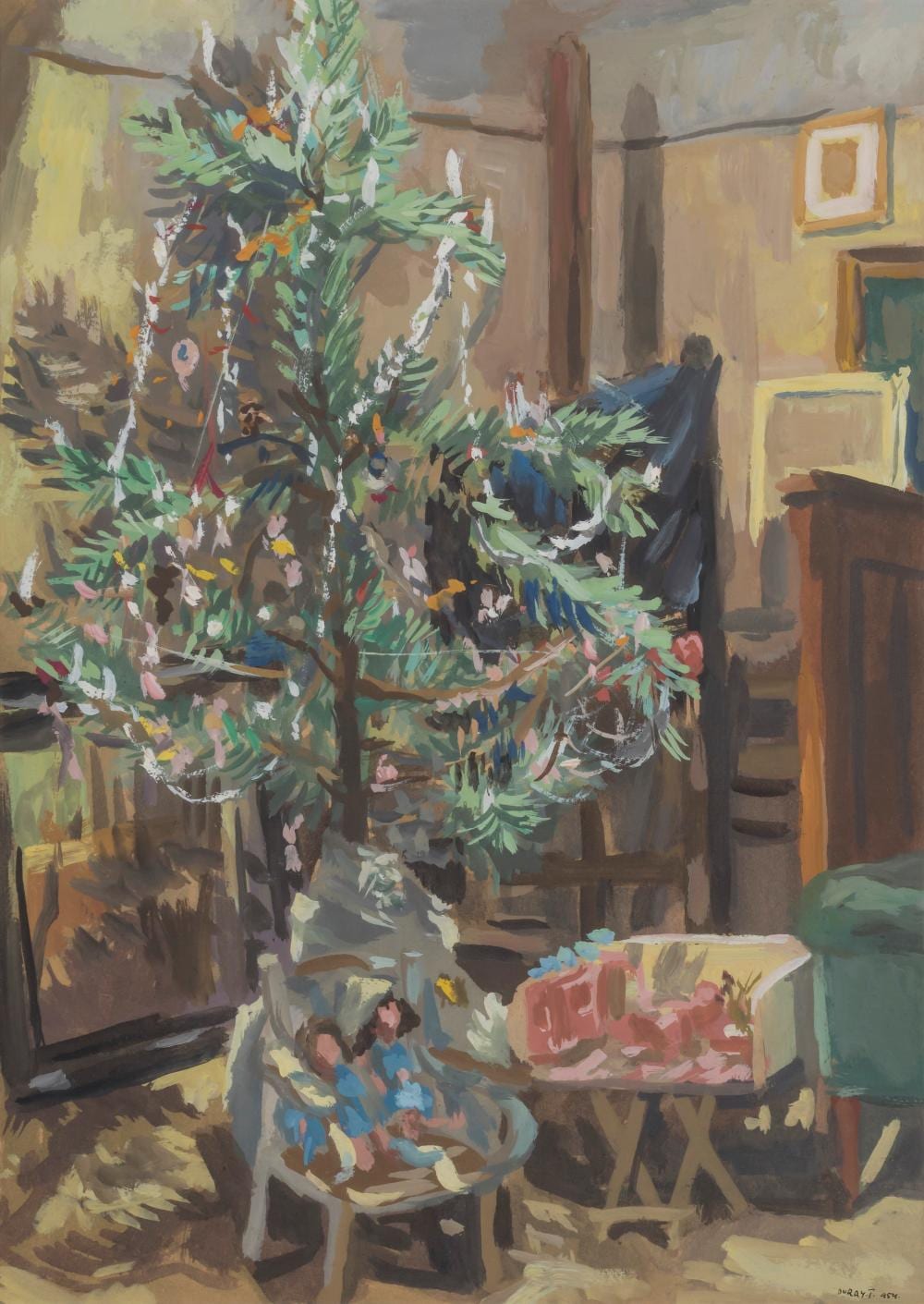 Tibor Duray comparable auction result: tibor duray christmas
