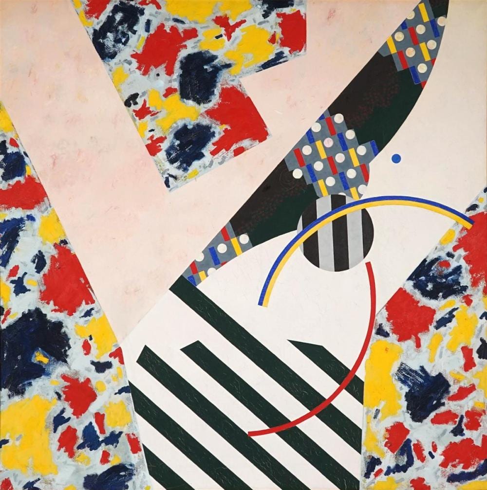 Rod Withers comparable auction result: rod withers 1946 1988 untitled 1973 120 x 120 cm