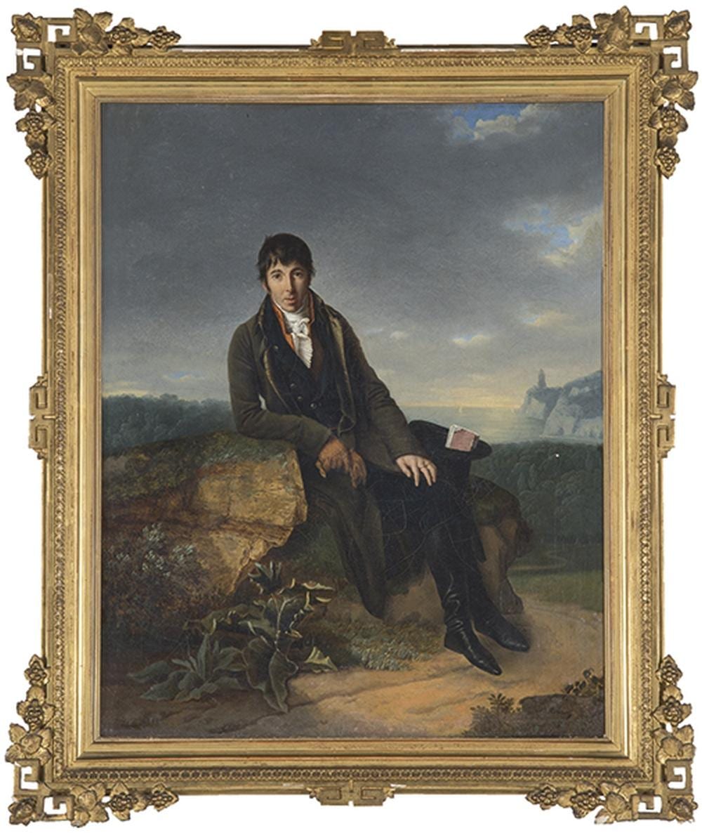 Adèle Romany comparable auction result: ad le romany knight portrait