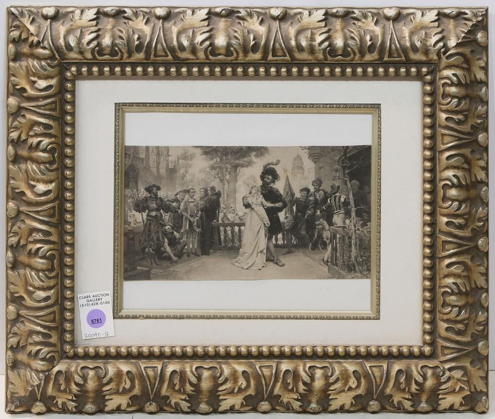 Jules-Arsène Garnier comparable auction result: print after jules garnier