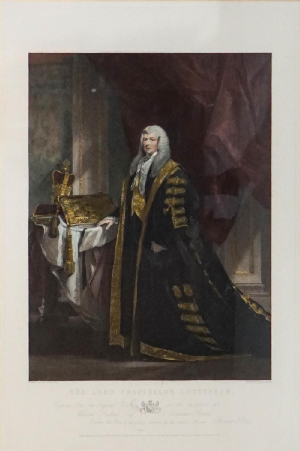 Henry Thomas Ryall comparable auction result: henry thomas ryall british 1811 1867 the lord chancellor cottenham color engraving 30 1 4 x 20 1 4 in sight