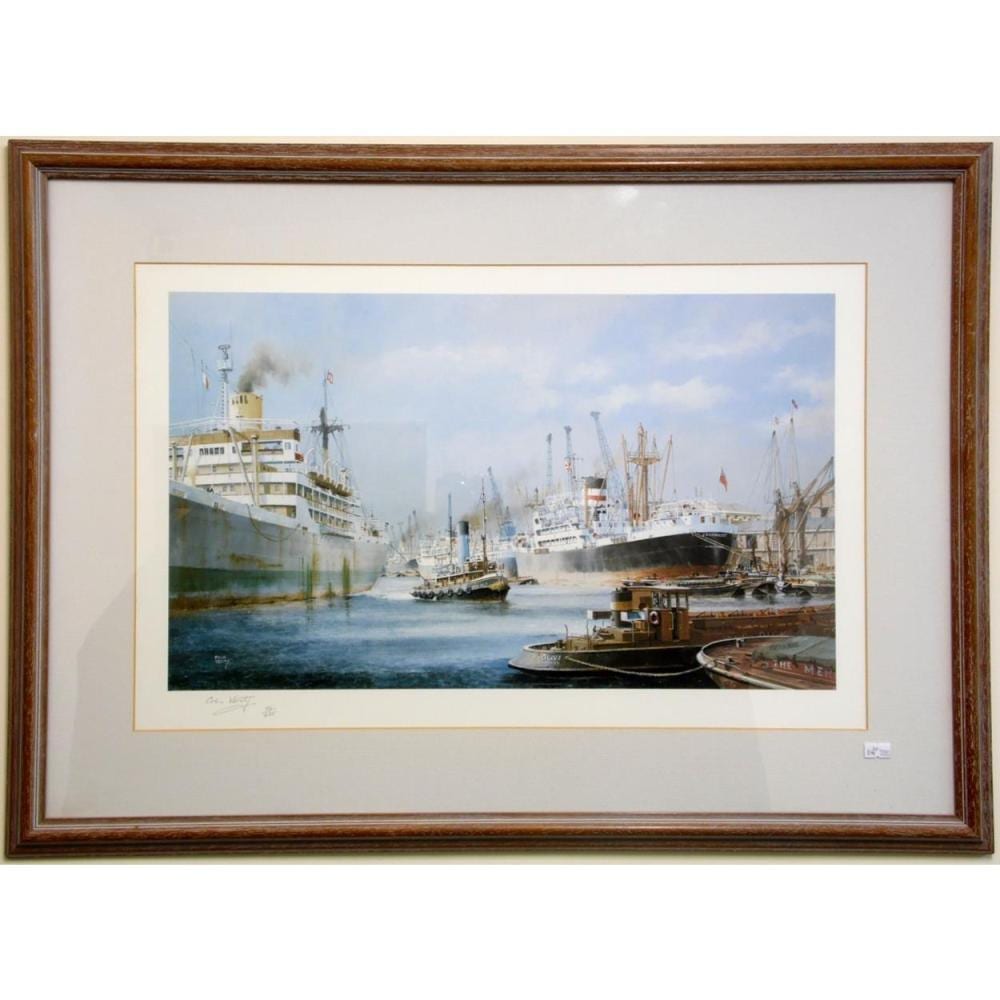 Colin Verity comparable auction result: colin verity journalist in w india docks