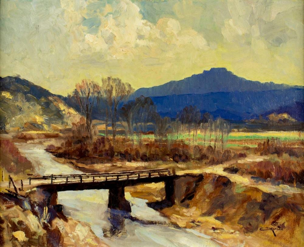 Otto Kuhler comparable auction result: otto kuhler nm co 1894 1976 oil painting