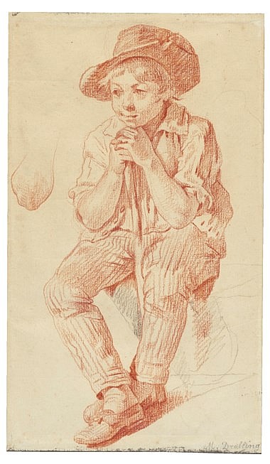 Martin Drölling comparable auction result: martin dr lling oberbergheim 1752 1817 paris young boy with a staff