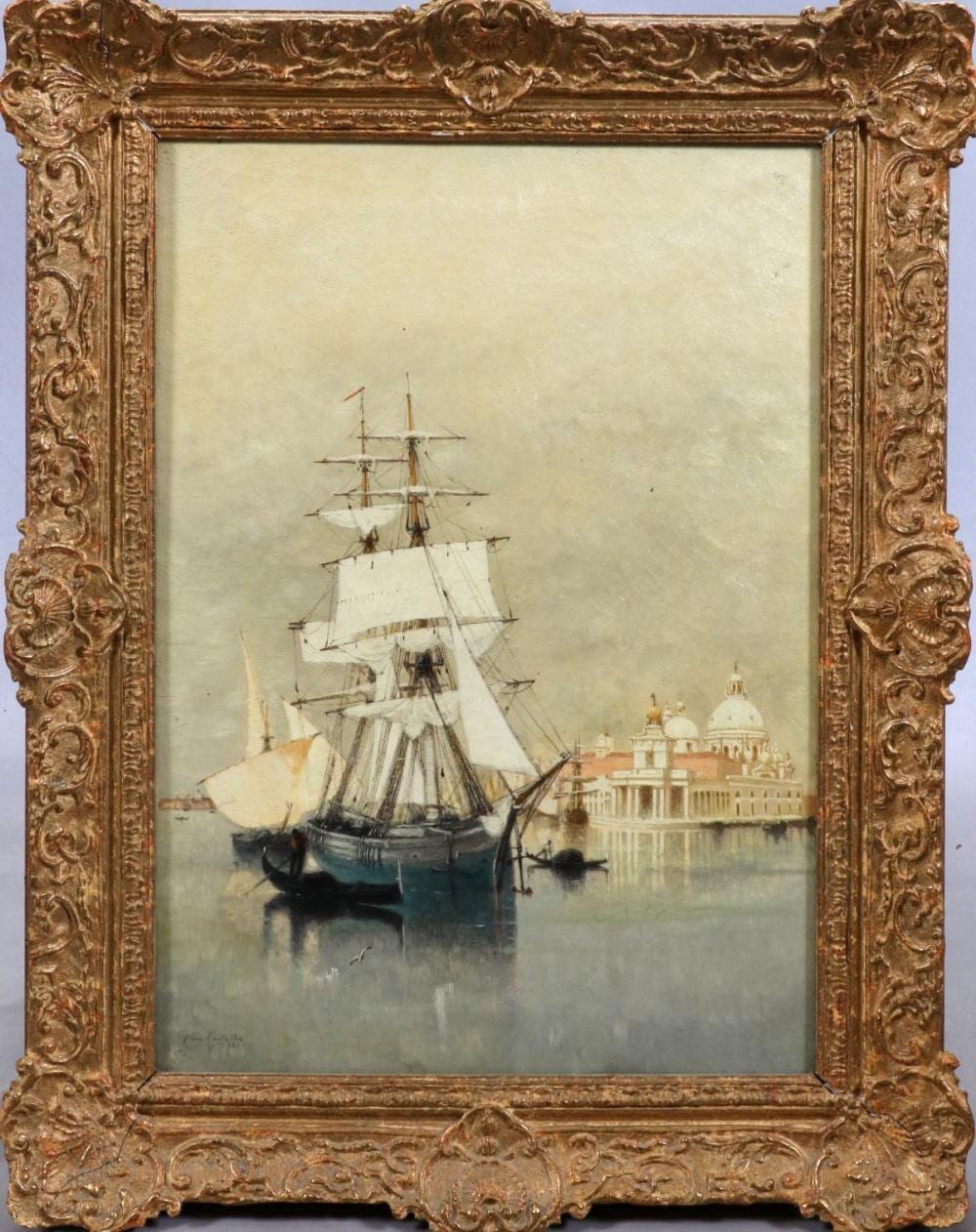 Clara Montalba comparable auction result: clara montalba oil on canvas 1893