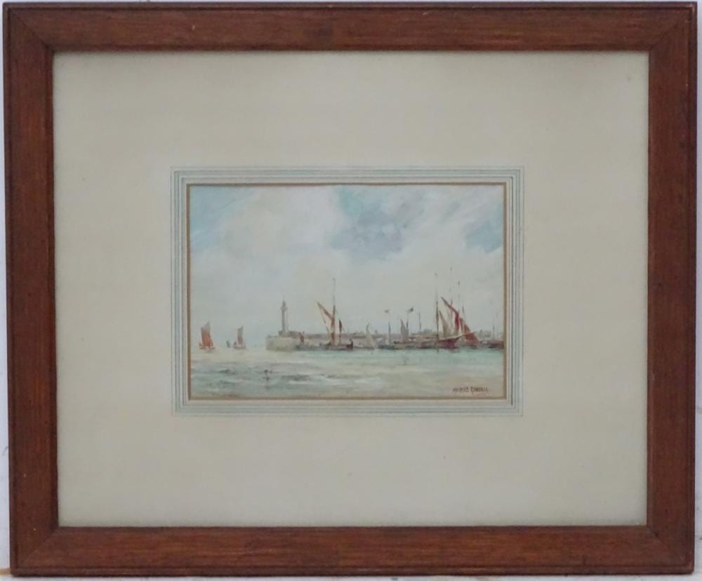 Maurice Randall comparable auction result: maurice randall 1865 1950 oil on card shipping