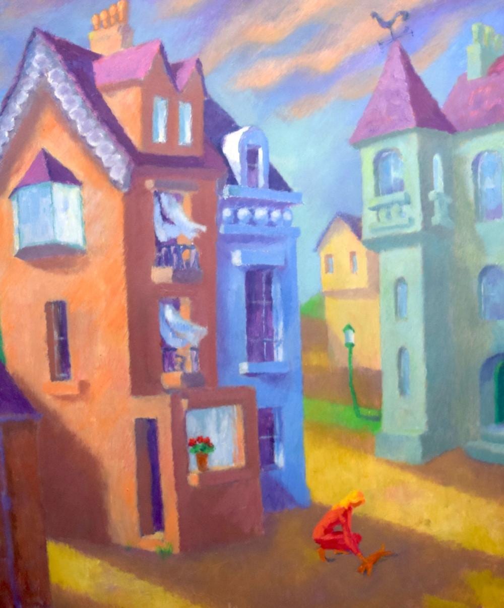 Kim Redpath comparable auction result: kim redpath b 1925 framed pastel signs of life a female tending to a dying cat 90 cm x 74 5 cm