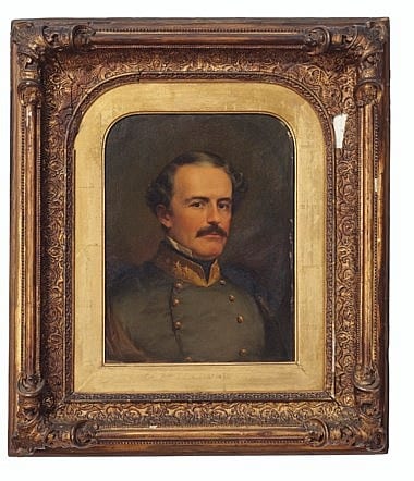 Benjamin Franklin Reinhart comparable auction result: benjamin franklin reinhart 1829 1885 portrait of robert e lee oil on board 16 x 13 in