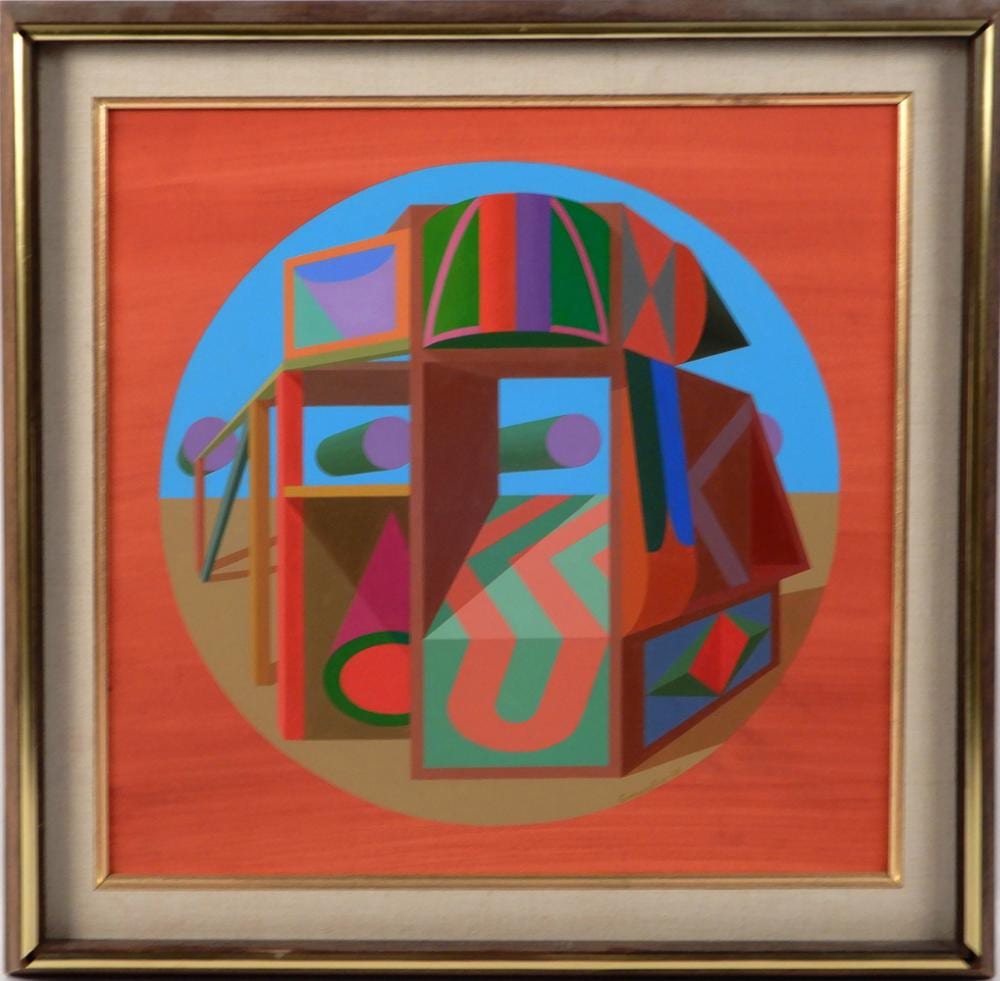 Joseph Anthony Amarotico comparable auction result: joseph amarotico acrylic on board