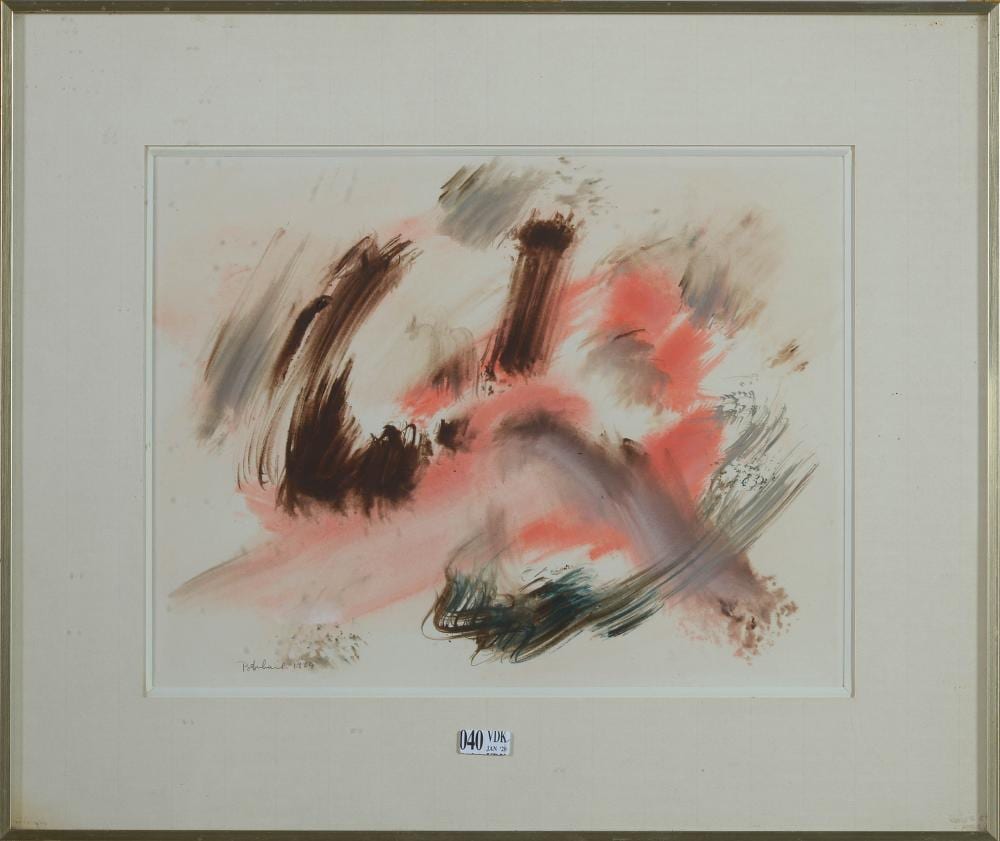 Berthe Dubail comparable auction result: gouaches