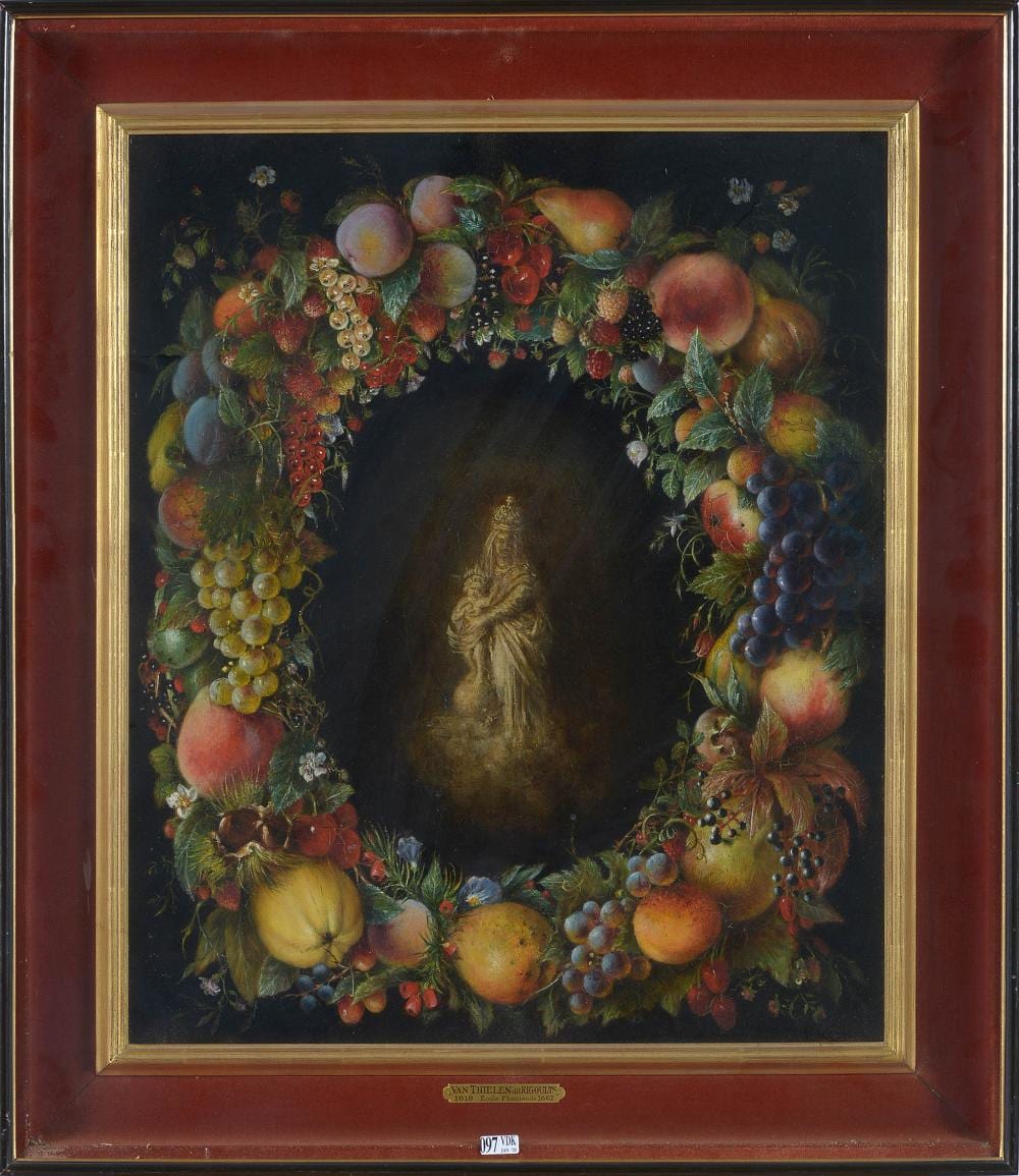 Jan Philip van Thielen comparable auction result: tableaux