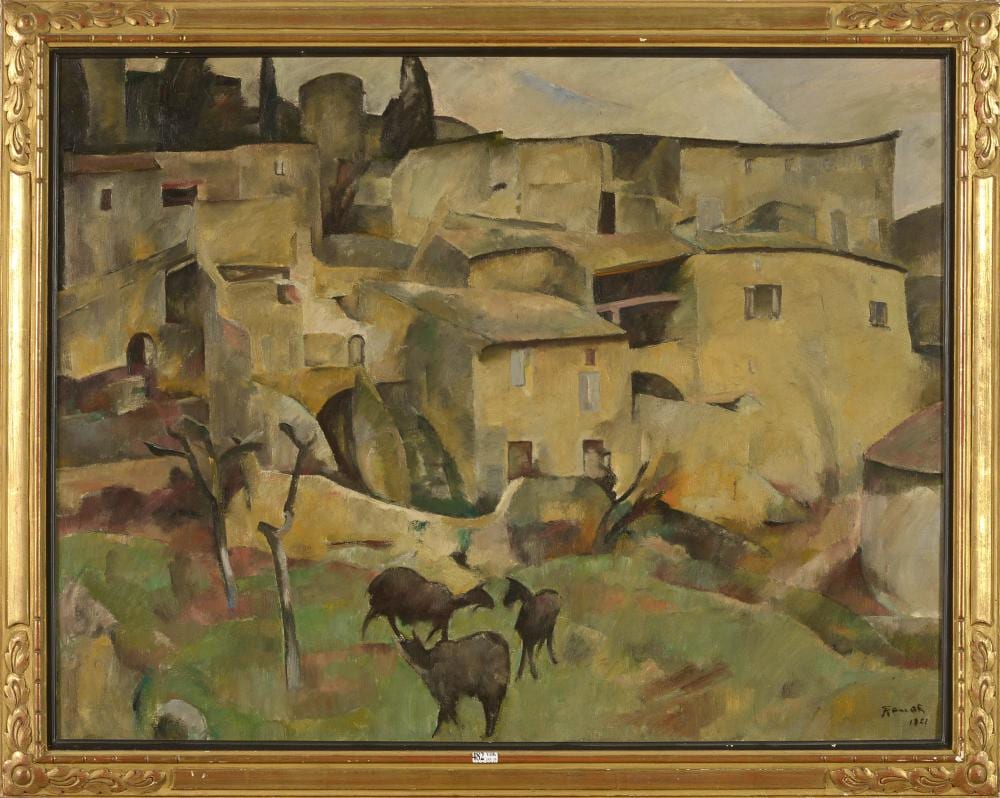 Henri François Ramah comparable auction result: tableaux