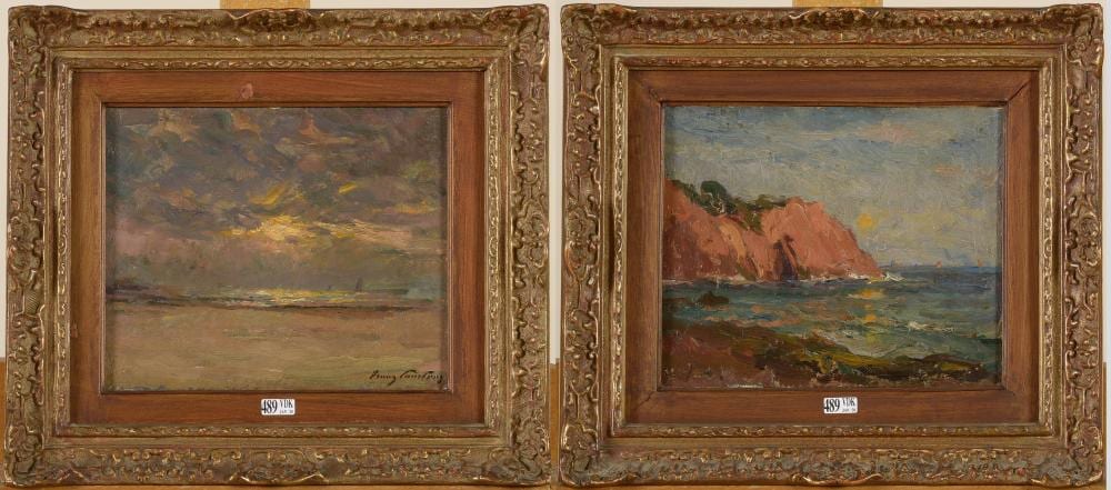 Frans Courtens comparable auction result: tableaux