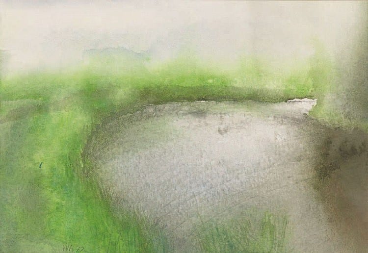 Michael Andrews comparable auction result: michael andrews 1928 1995 early summer the river waveney a bend