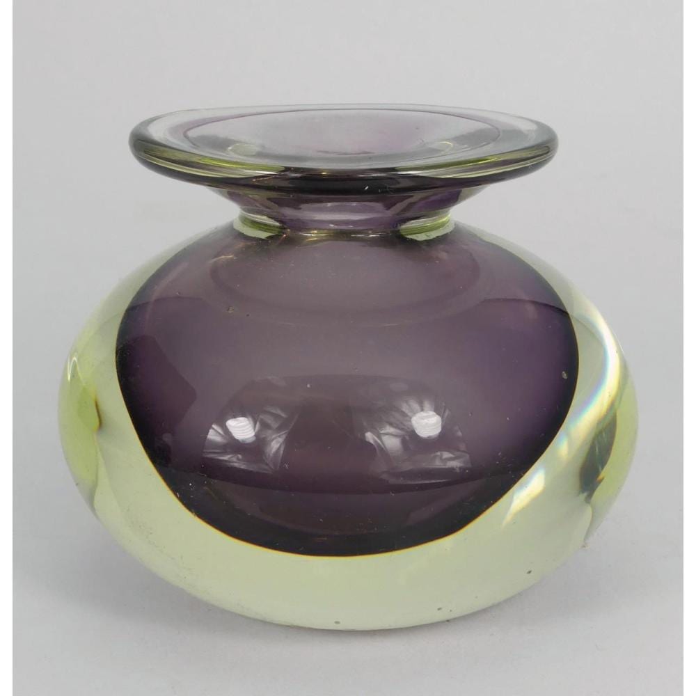 MURANO GLASS SOMMERSO VASE sold by Antiques & Modern Auction Gallery, lot 271 — auction record photograph
