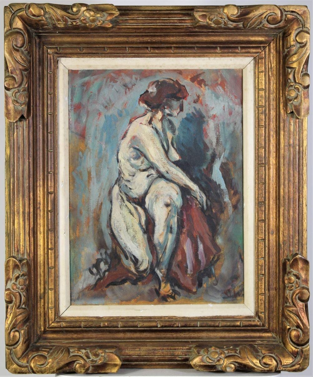 Glenn Walker comparable auction result: glenn walker 1927 1988 american o c