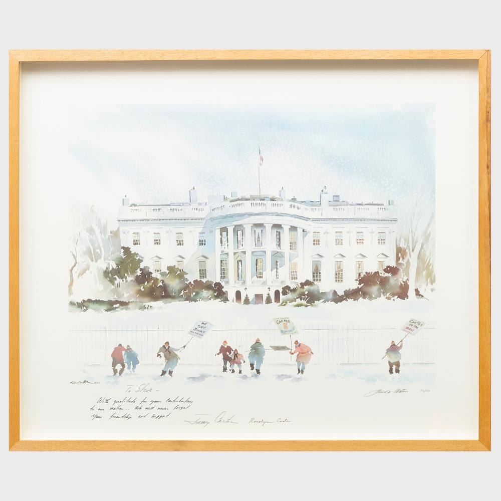 Howard N. Watson comparable auction result: howard n watson b 1929 the white house
