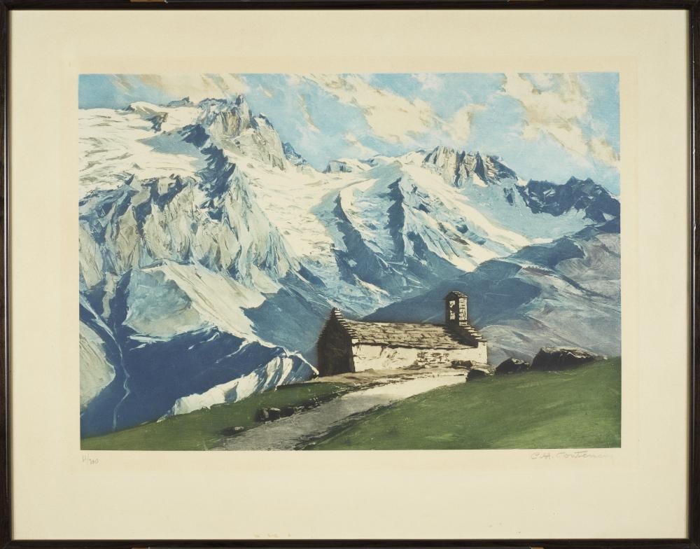 charles contencin 1898 1955 alpine landscape aquatint signed in pencil lower right and justified 4 300 lower left 42 5 x 55 cm · Expertisez Enchères · 2020-01-22 Charles-Henry Contencin comparable auction result: charles contencin 1898 1955 alpine landscape aquatint signed in pencil lower right and justified 4 300 lower left 42 5 x 55 cm