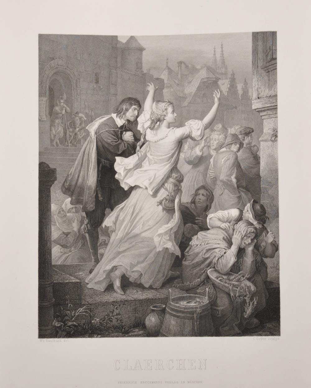wilhelm von kaulbach 1804 1874 german claerchen engraving unframed 12 x 9 25 and three others by the same hand ottilie jphigenie maedchen im walde four 4 · John Nicholson's Fine Art Auctioneers & Valuers · 2020-01-29 Wilhelm von Kaulbach comparable auction result: wilhelm von kaulbach 1804 1874 german claerchen engraving unframed 12 x 9 25 and three others by the same hand ottilie jphigenie maedchen im walde four 4