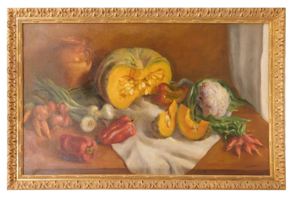 Antoni Vidal Rolland comparable auction result: antonio vidal rolland 1889 1970 bodeg n de frutas leo sobre lienzo 64x103 cm