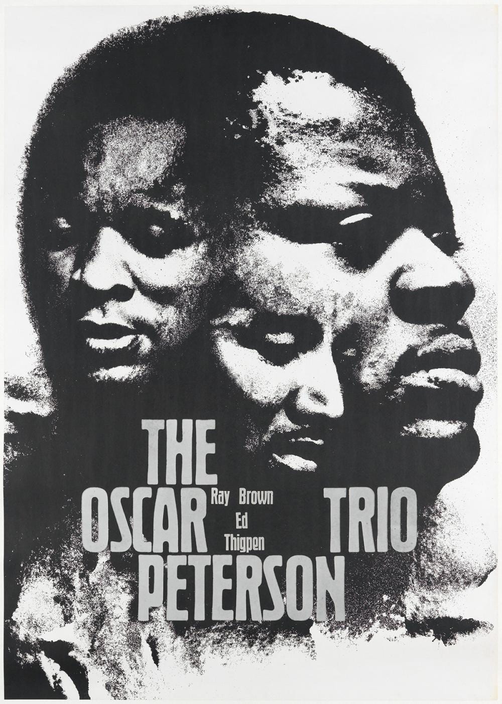 Günther Kieser comparable auction result: g nther kieser 1930 the oscar peterson trio 1965 46x33 inches 118x83 cm