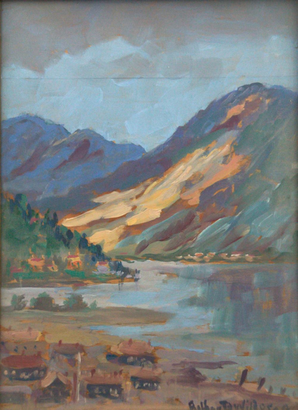 Arthur B. Wilder comparable auction result: arthur b wilder american 1857 1945 landscape oil on board