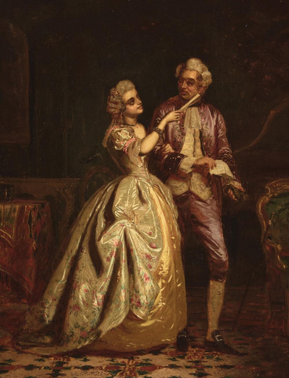 Ernest Gustave Girardot comparable auction result: ernest gustave girardot french 1840 1911