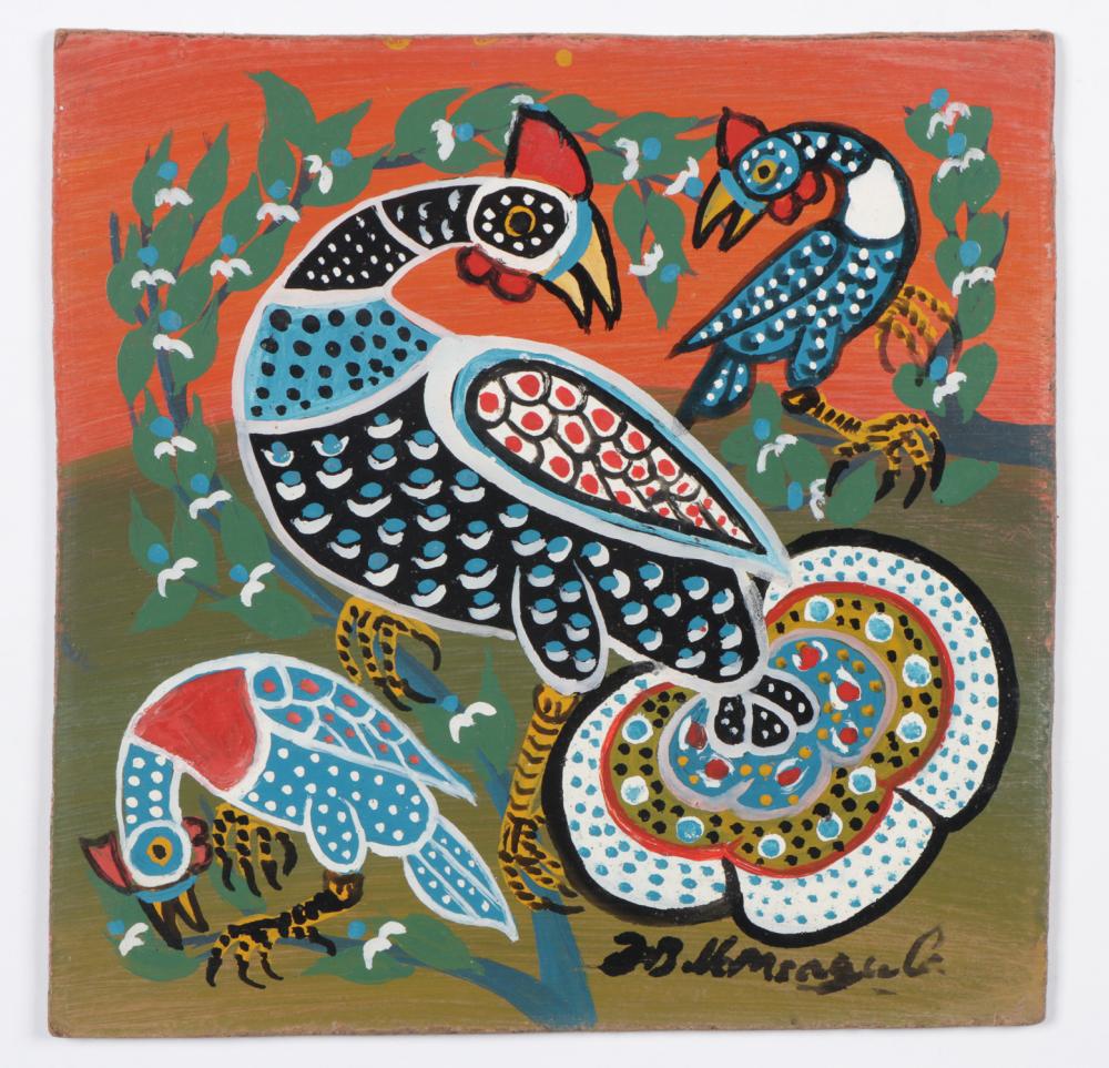 damian msagula tanzania 1939 2005 painting · Material Culture · 2020-01-30 Damian Msagula comparable auction result: damian msagula tanzania 1939 2005 painting