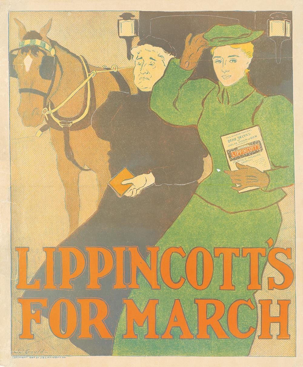 Joseph J Gould comparable auction result: lippincott s for march 1897