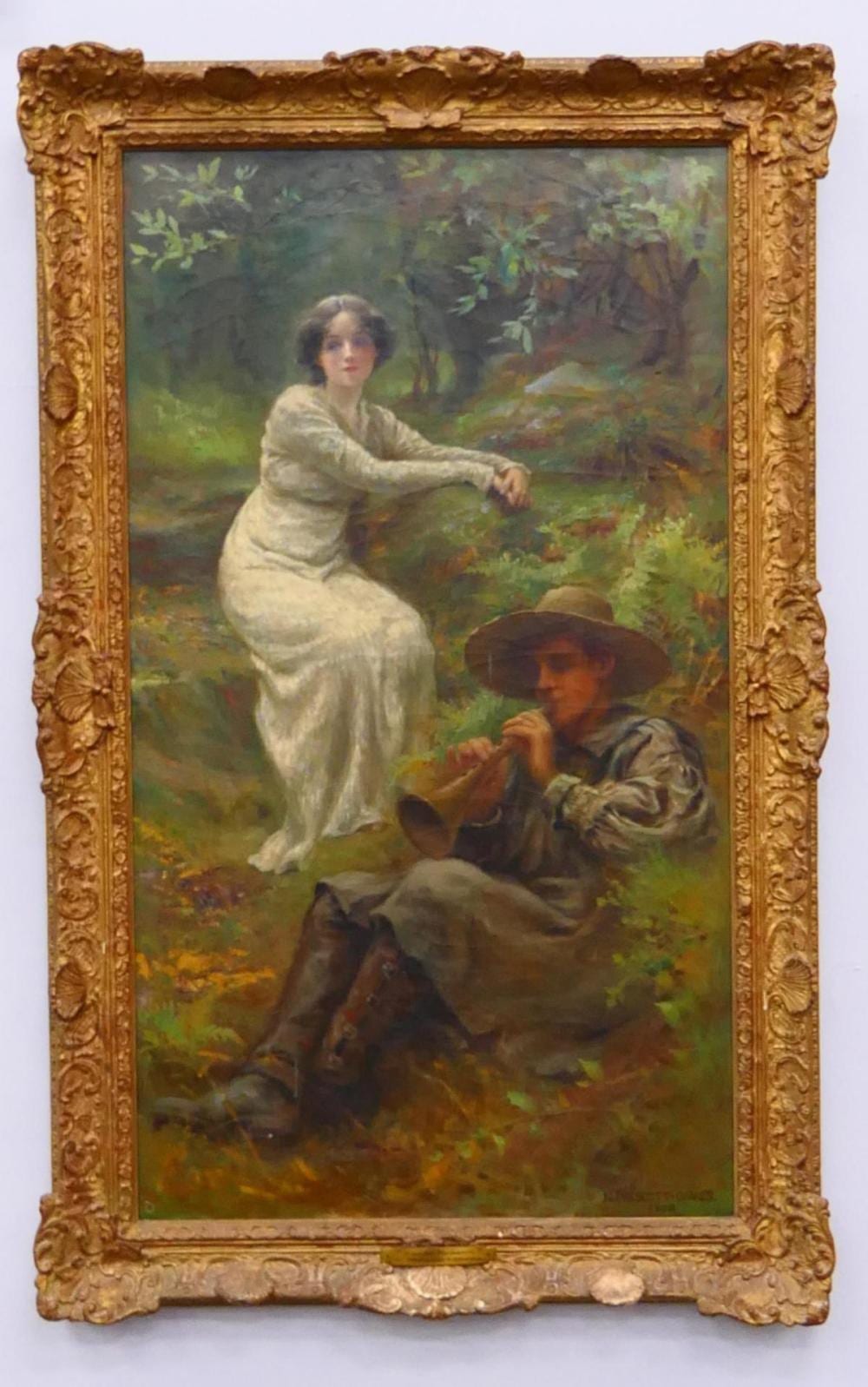 Norman Prescott Davies comparable auction result: norman prescott davies uk 1862 1952 oil canvas