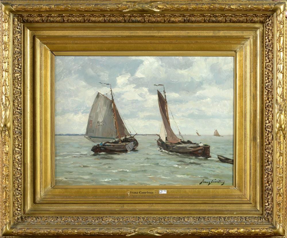 Frans Courtens comparable auction result: tableaux