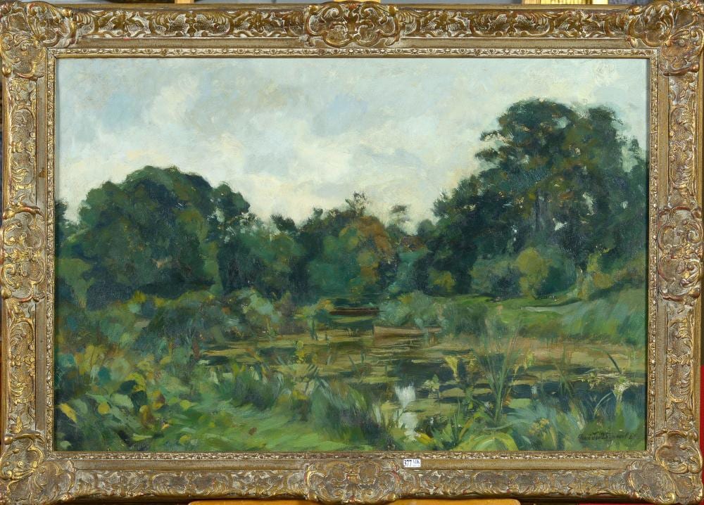 tableaux · Vanderkindere · 2020-02-19 Amédée Degreef comparable auction result: tableaux