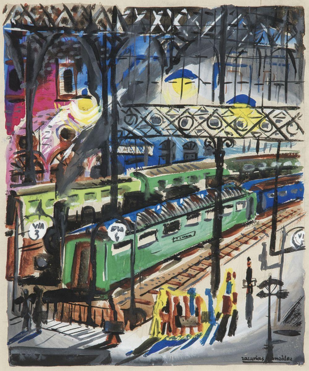 Zacarías González Domínguez comparable auction result: zacarias gonzalez the railway station