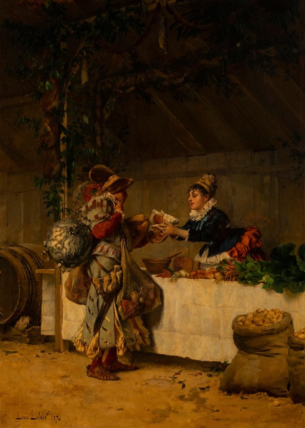 Louis Leloir comparable auction result: louis leloir camp supplies